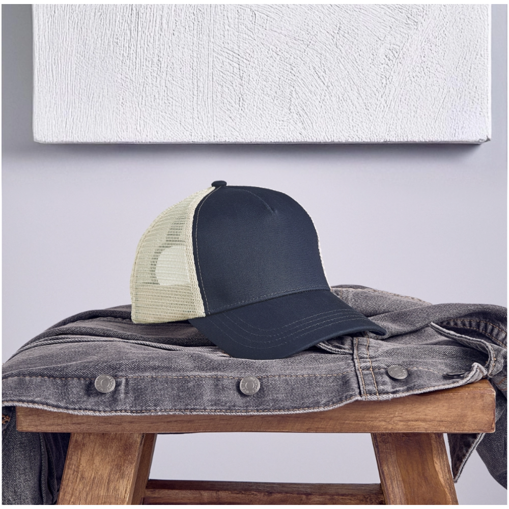 I like my Butt Rubbed - Eco Trucker Cap - pacific/oyster