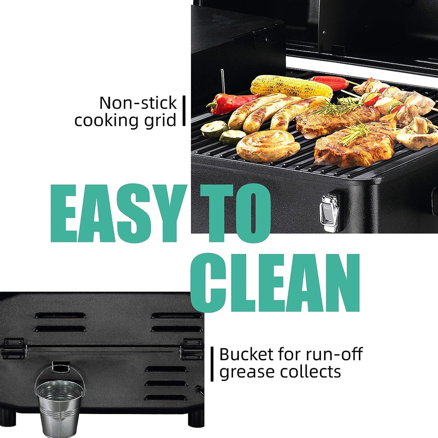 Portable Pellet Smoker, Small Mini Grill for BBQ, Camping, Tailgating, RV, CRUISER 200Apro