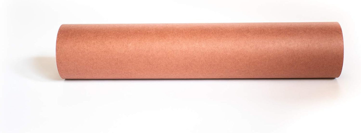 Pink Butcher BBQ Paper Roll (18 Inch by 150 Feet) - Food Grade Peach Wrapping Paper for Smoking Beef Brisket Meat Texas Style, All Natural and Unbleached...