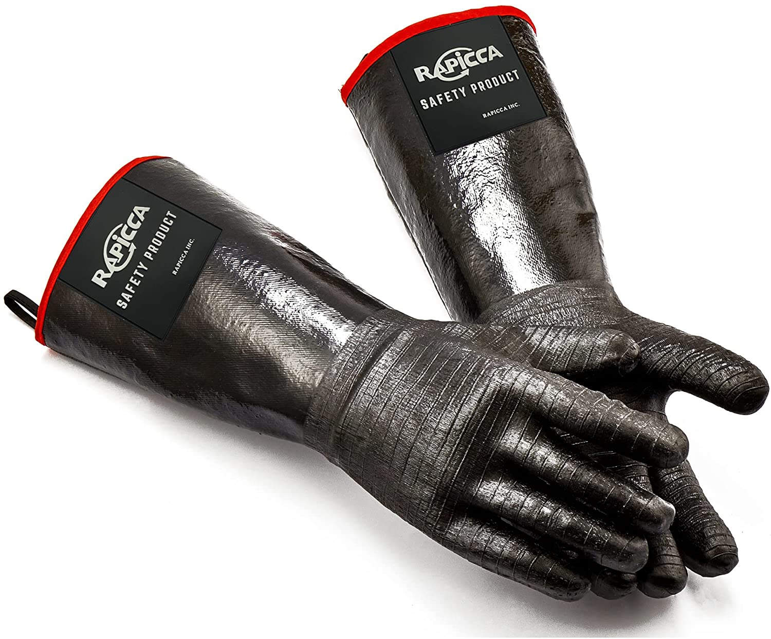 BBQ Grill Oven Gloves 14 Inches 932 Heat Resistant Smoker