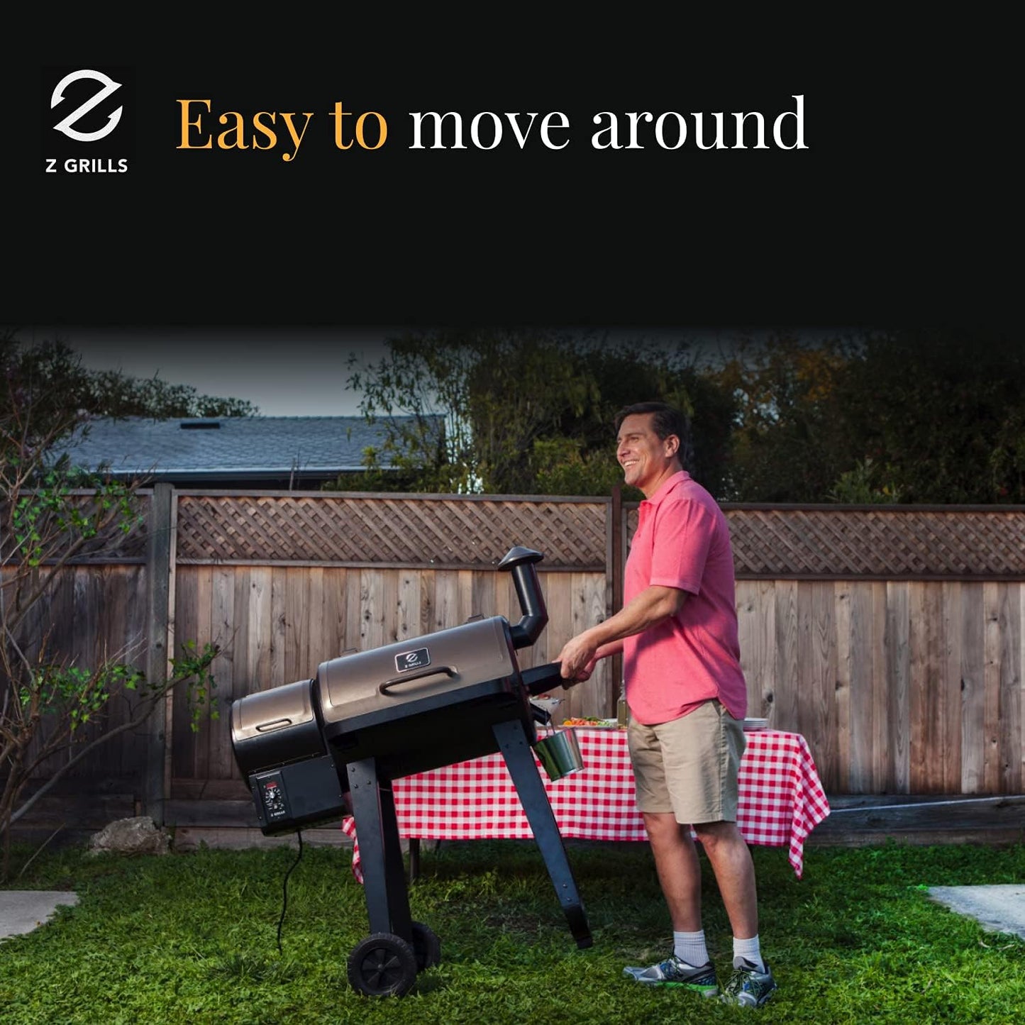 ZPG-450A 2024 Upgrade Wood Pellet Grill & Smoker 6 in 1 BBQ Grill Auto Temperature Control, 450 Sq in Bronze