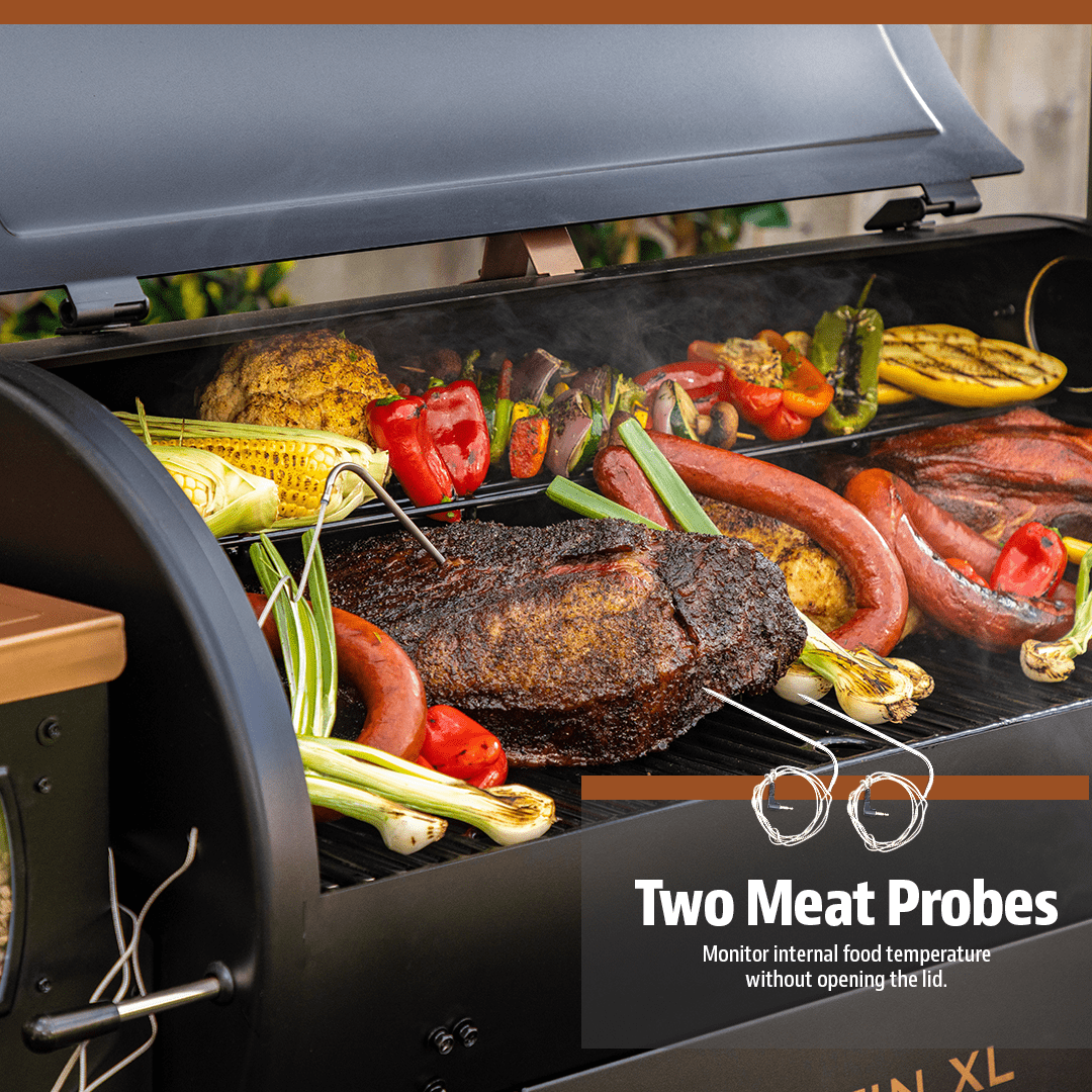 Pit Boss Austin XL 1000 Sq in Wood Fired Pellet Grill and Smoker – Onyx Series
