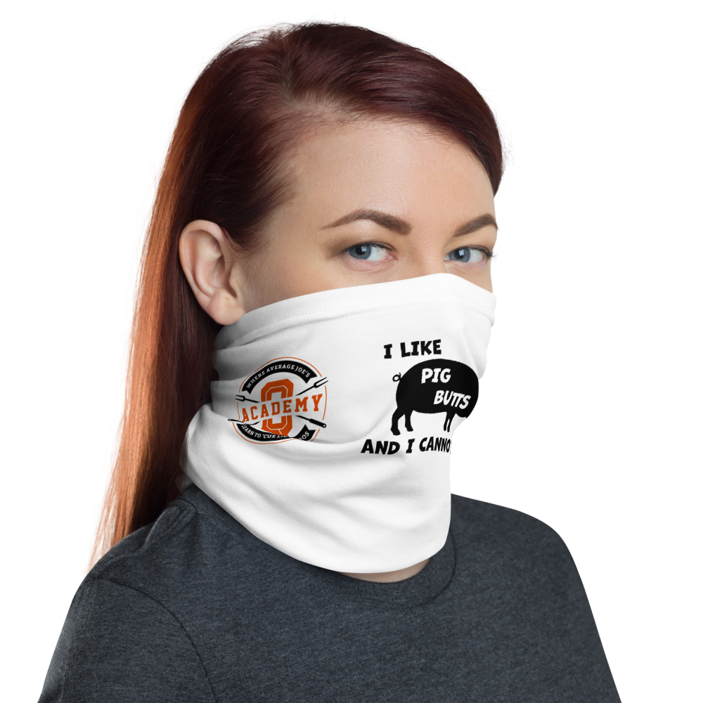 I Love Pig Butts Neck Gaiter