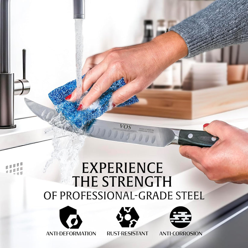 10" Carving Knife Brisket Knife Butcher Knife Slicing Knife Razor Sh