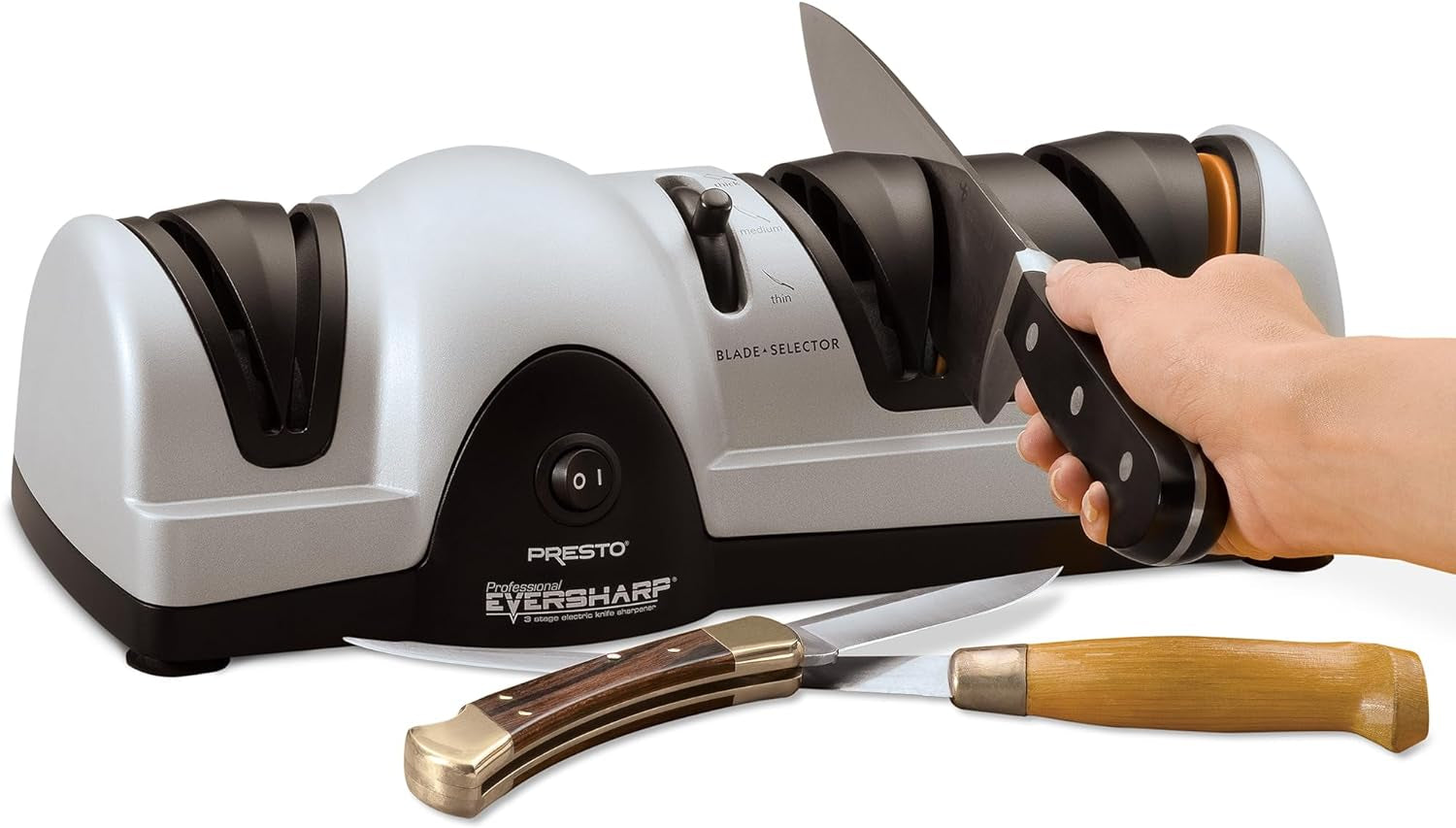 08810 Professional Electric Knife Sharpener, Multi/None