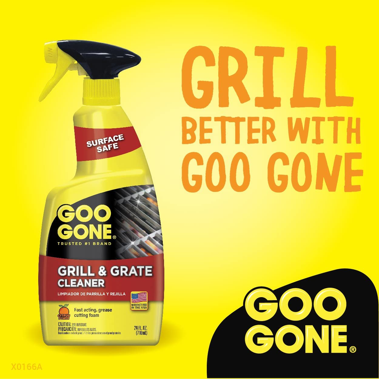 Grill and Grate Cleaner Spray (2 Pack) Cleans and Degreases BBQ Cooking Grates and Racks, Pellet and Electric Smokers- 24 Ounce