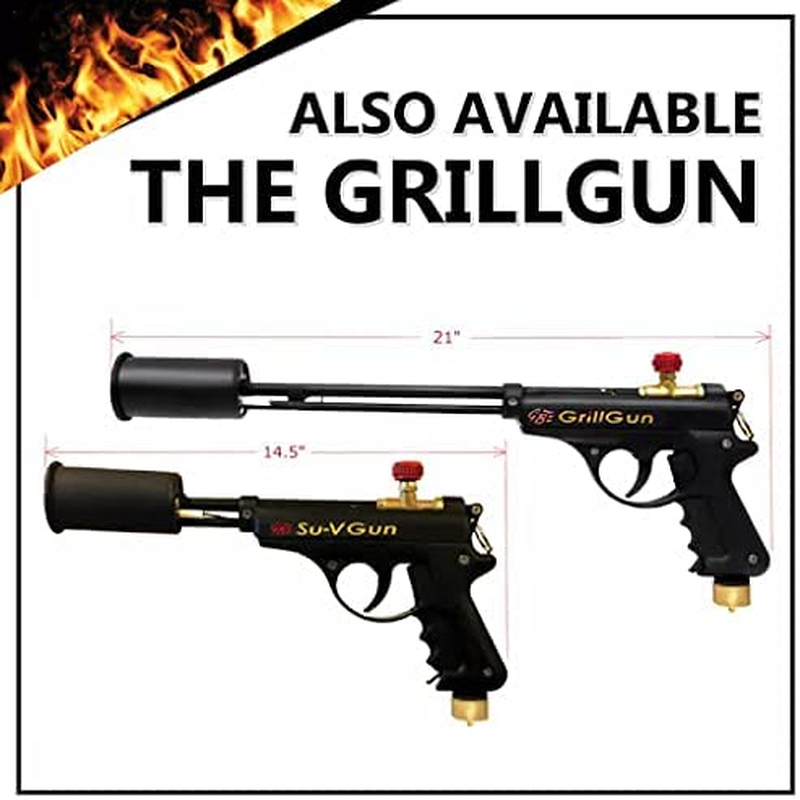 Su-Vgun Grill Torch Set - Charcoal Starter - Includes Propane Bottle S –  Academy of Q