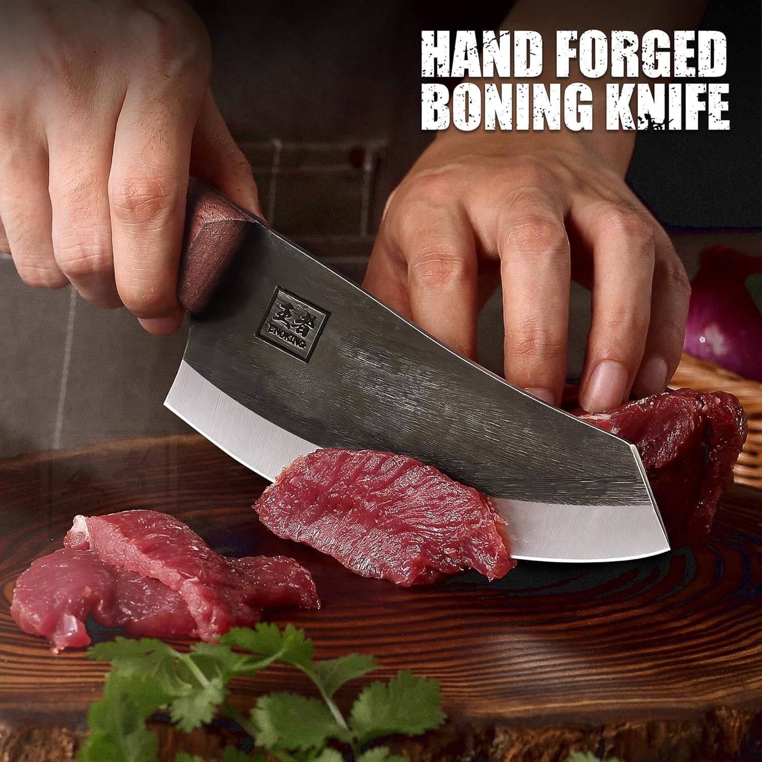 Kitchen Knife High Carbon Steel Cooking Boning Knife Sheath