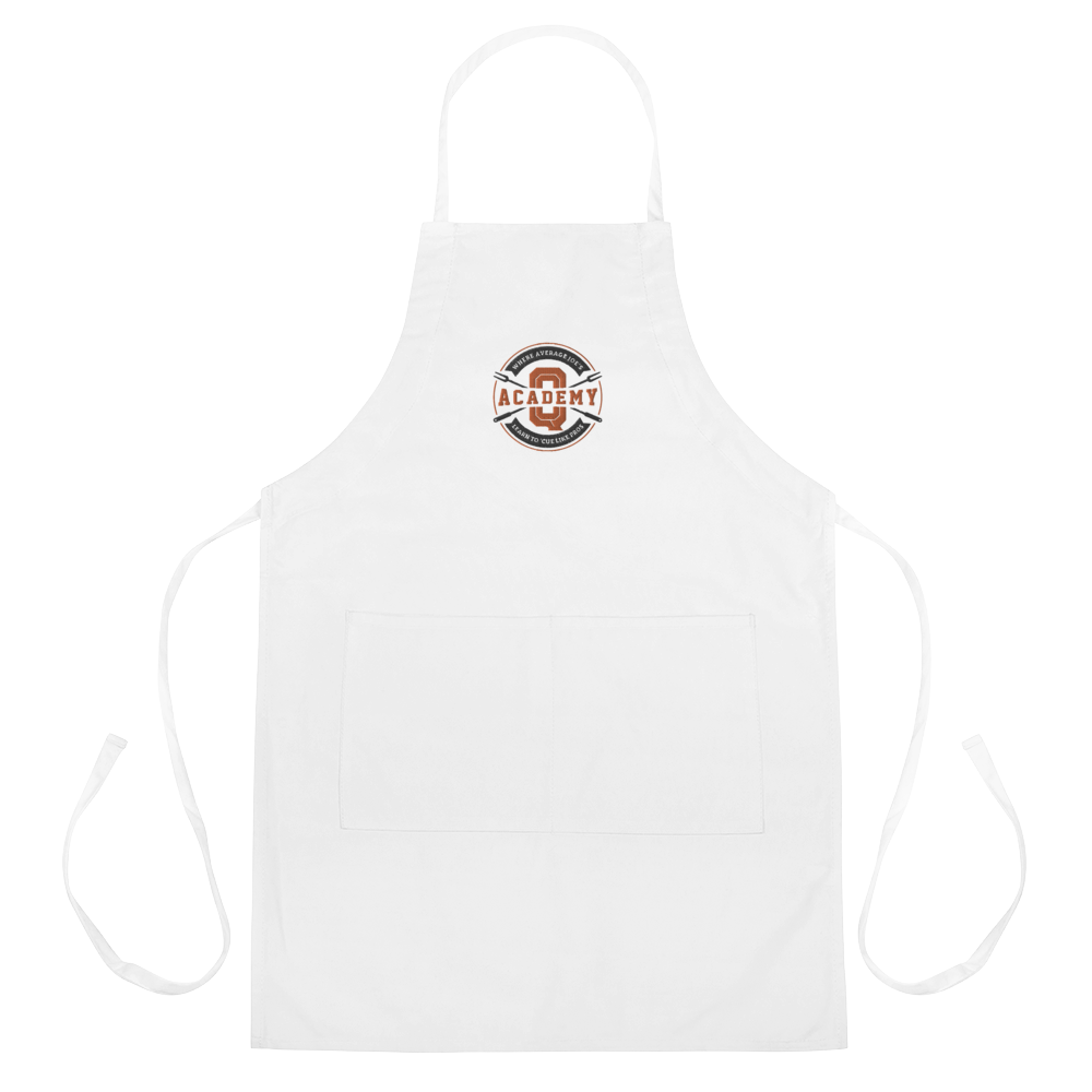 Academy of Q Embroidered Apron