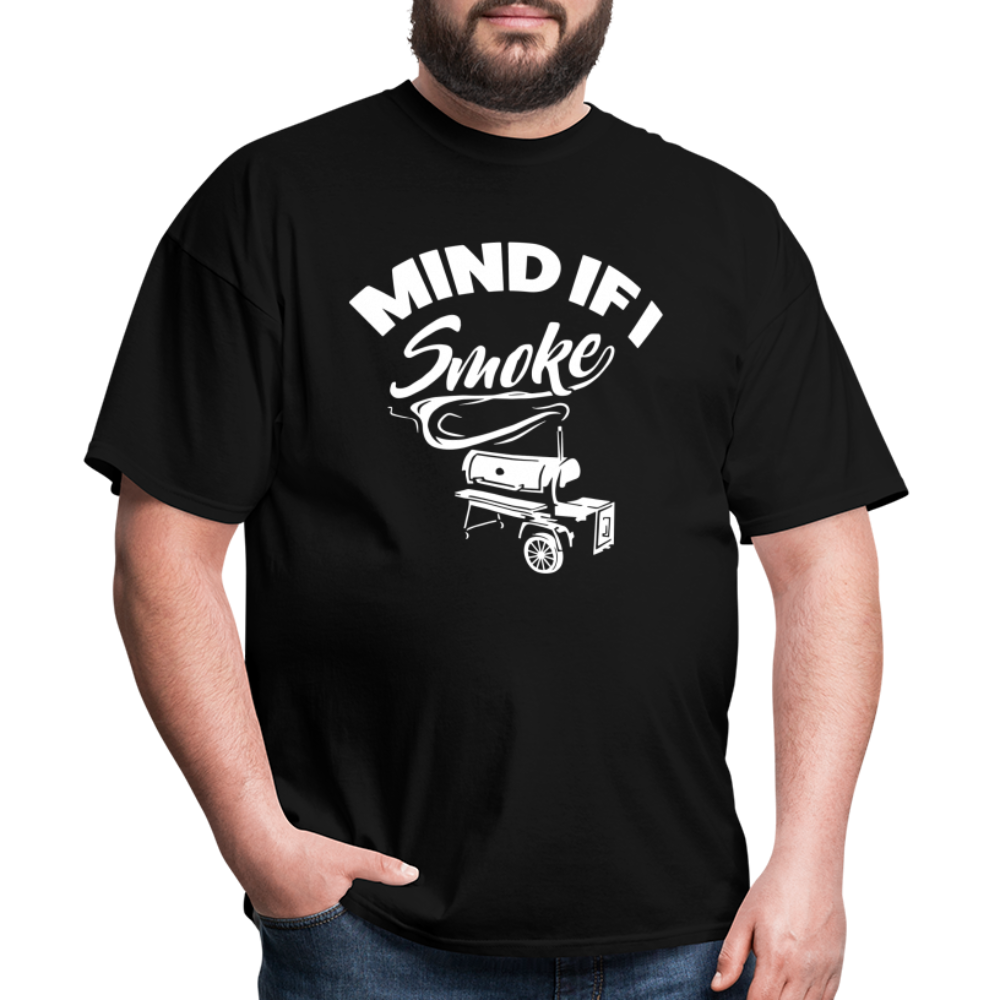 Mind if I Smoke - Unisex Classic T-Shirt - black
